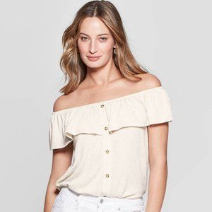 Universal Thread Off Shoulder Blouse - M